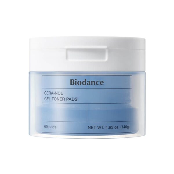 Biodance Cera-nol Gel Toner Pads Гелеві тонер-педи з керамідами та пантенолом (60 шт)