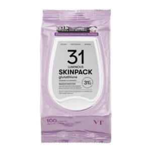 VT Cosmetics Skin Pack Luminous Освітлюючі маски-пади з глутатіоном, 100 шт