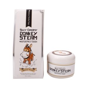 Elizavecca Dongkey Piggy Silky Creamy Dongkey Steam Moisture Milky Cream Паровой увлажняющий крем с молоком ослиц, 100 мл