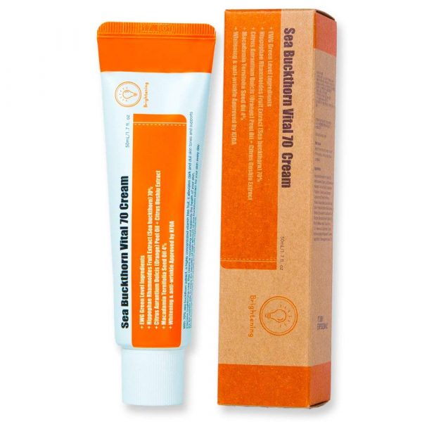 Purito Sea Buckthorn Vital 70 Cream Витаминный крем с экстрактом облепихи, 50 мл
